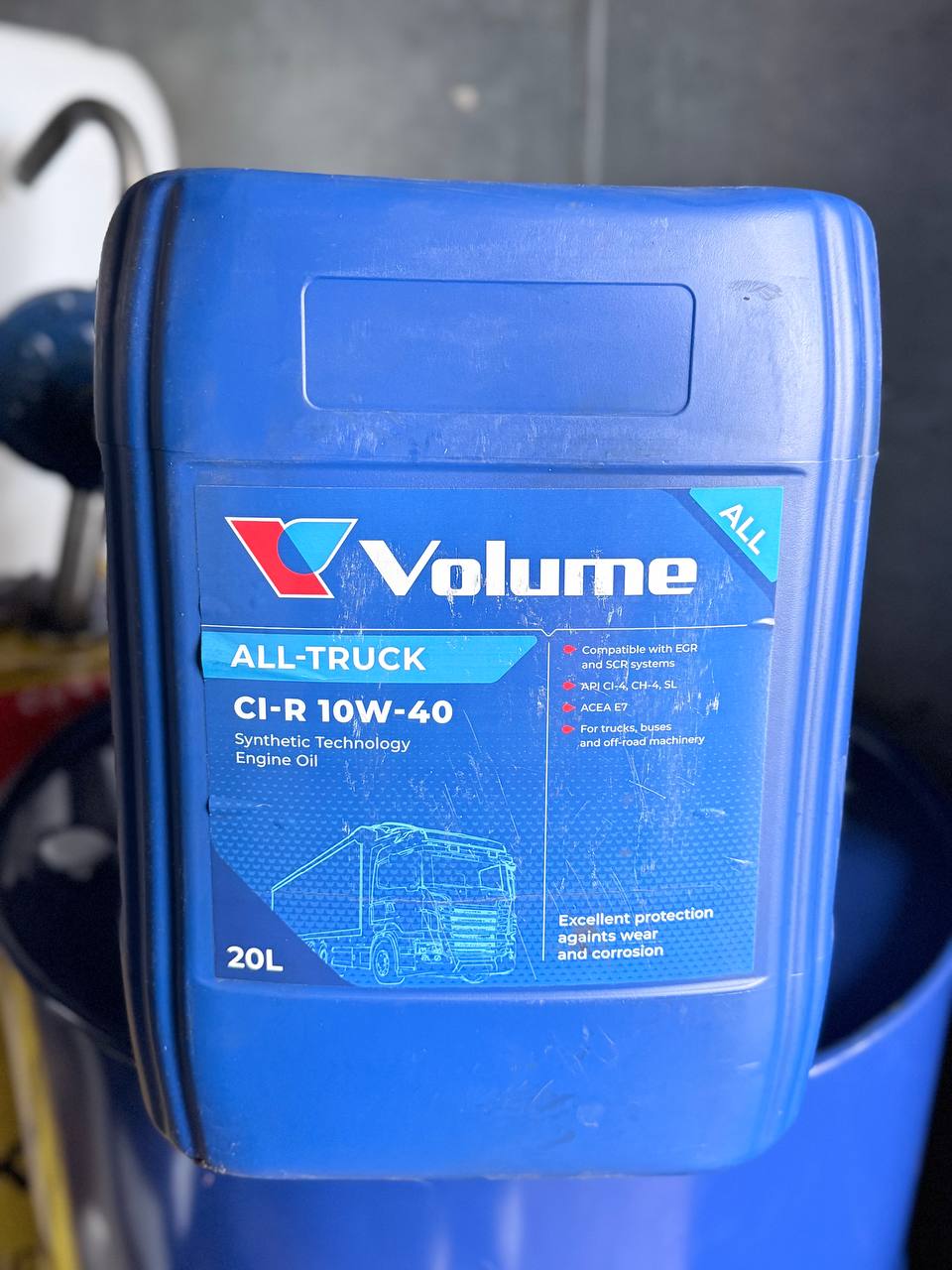 Моторное масло VOLUME All-Truck Cl-R 10W-40 20 л